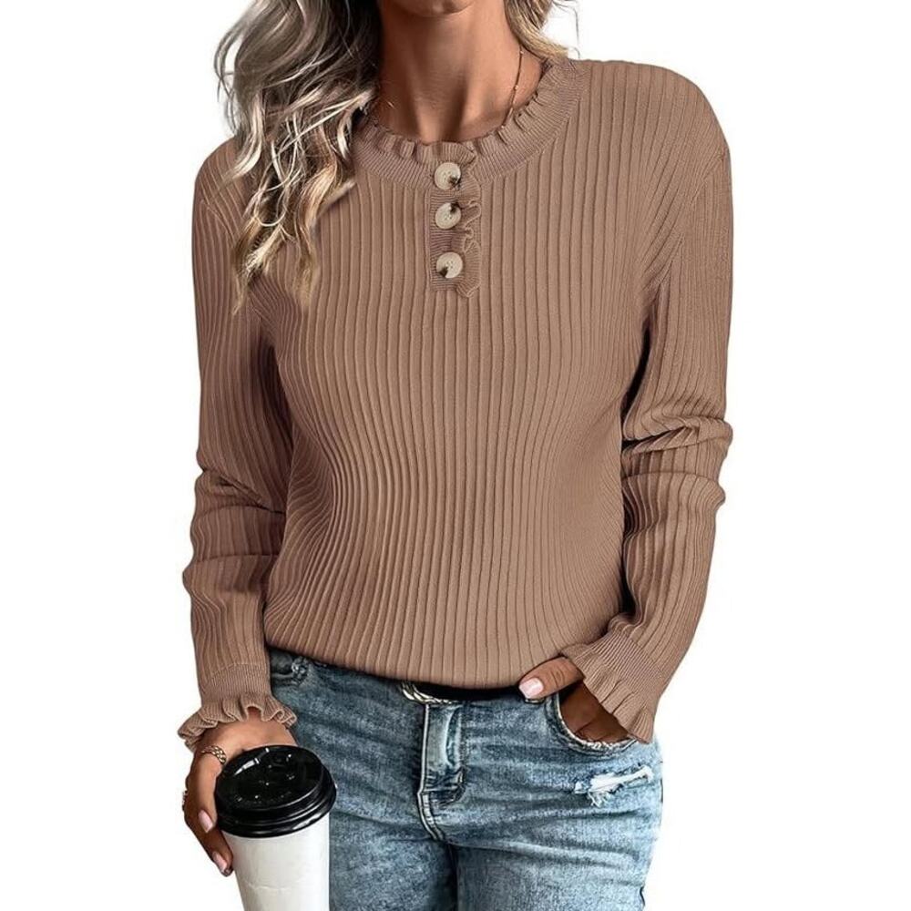 Women's Camel Sweater XL-NWT